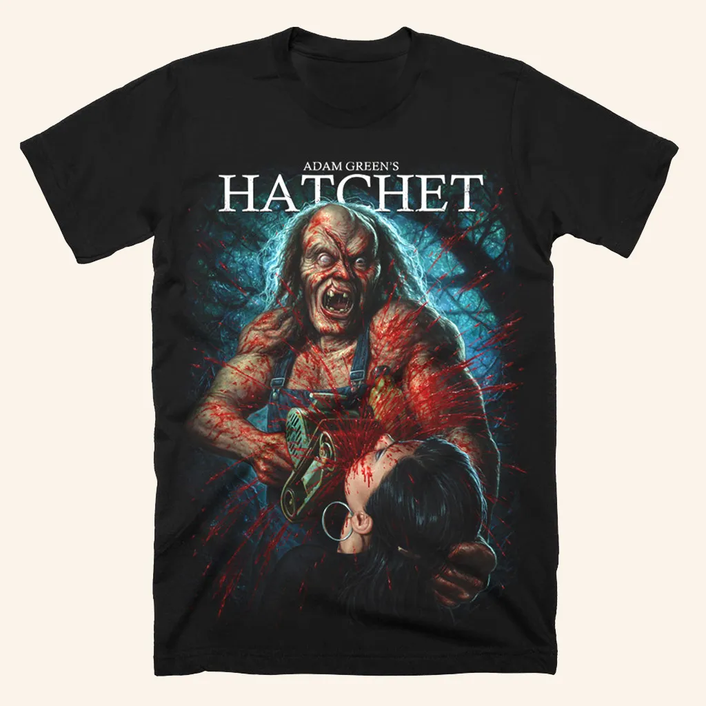 Hatchet Face Off TShirt Halloween Themed Clothes Gift Ideas For Father