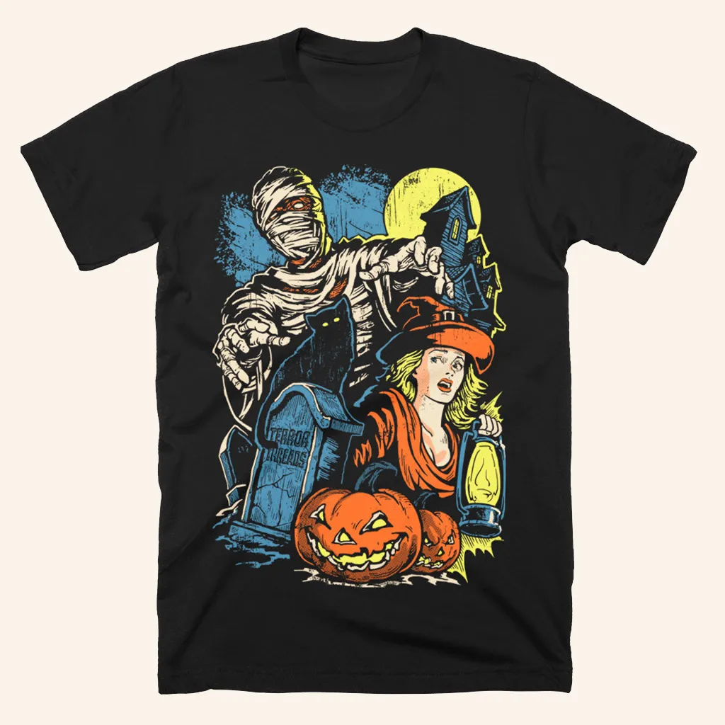 Haunted Trails TShirt Halloween Themed Apparel Gift Ideas For Sister