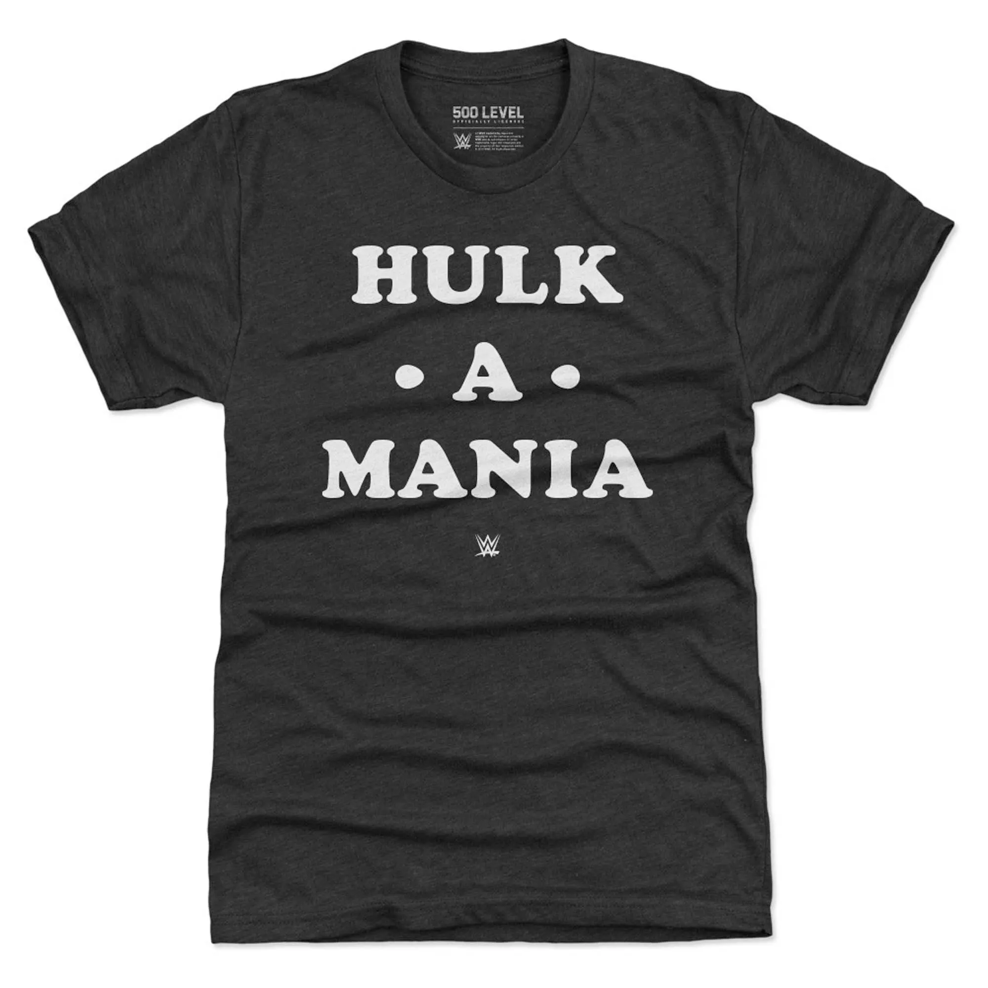 Heather Black Hulk Hogan Hulkamania Premium Triblend Tshirt Hulk Hogan Merch