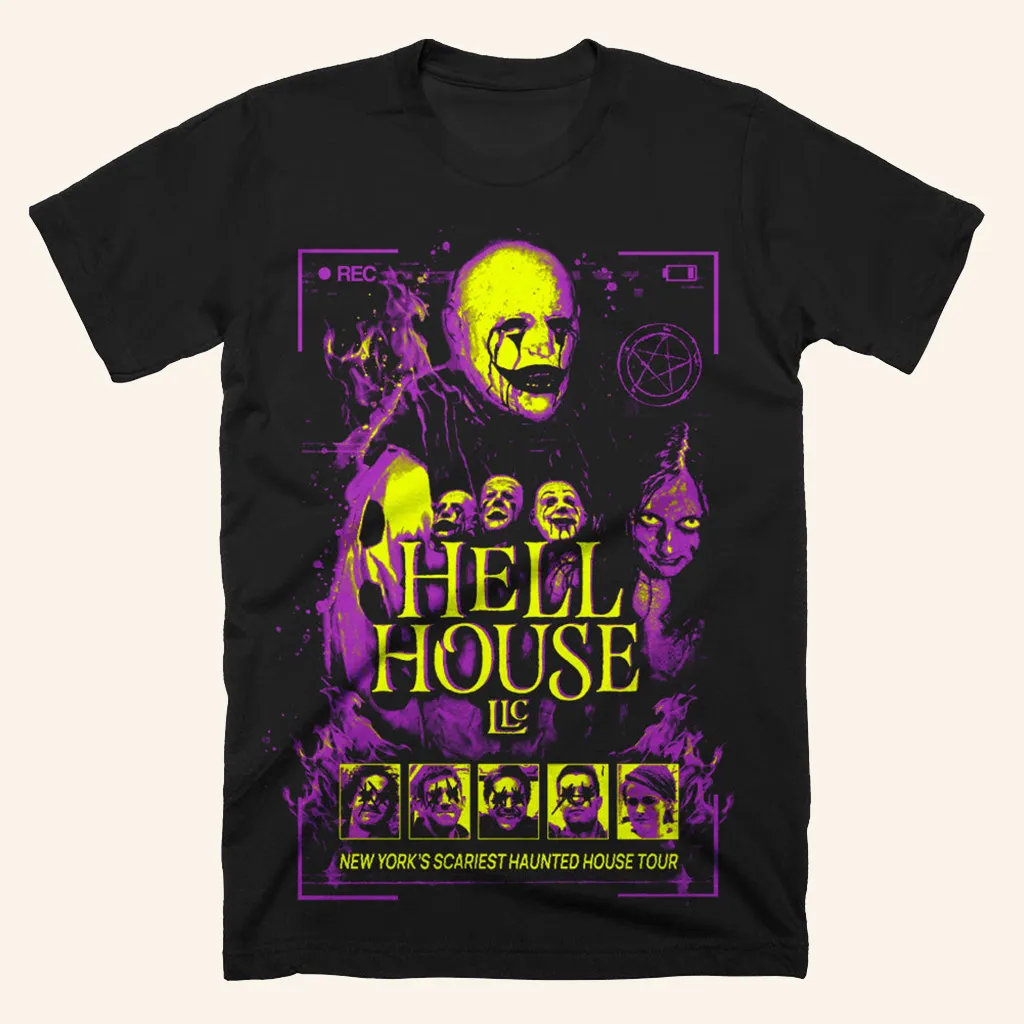 Hell House LLC Never Stop Recording TShirt Halloween Merch Gift Ideas For Son In Law