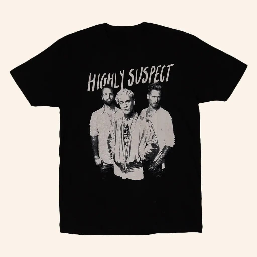 Highly Suspect Merch Three Piece Black TShirt Present For Husband
