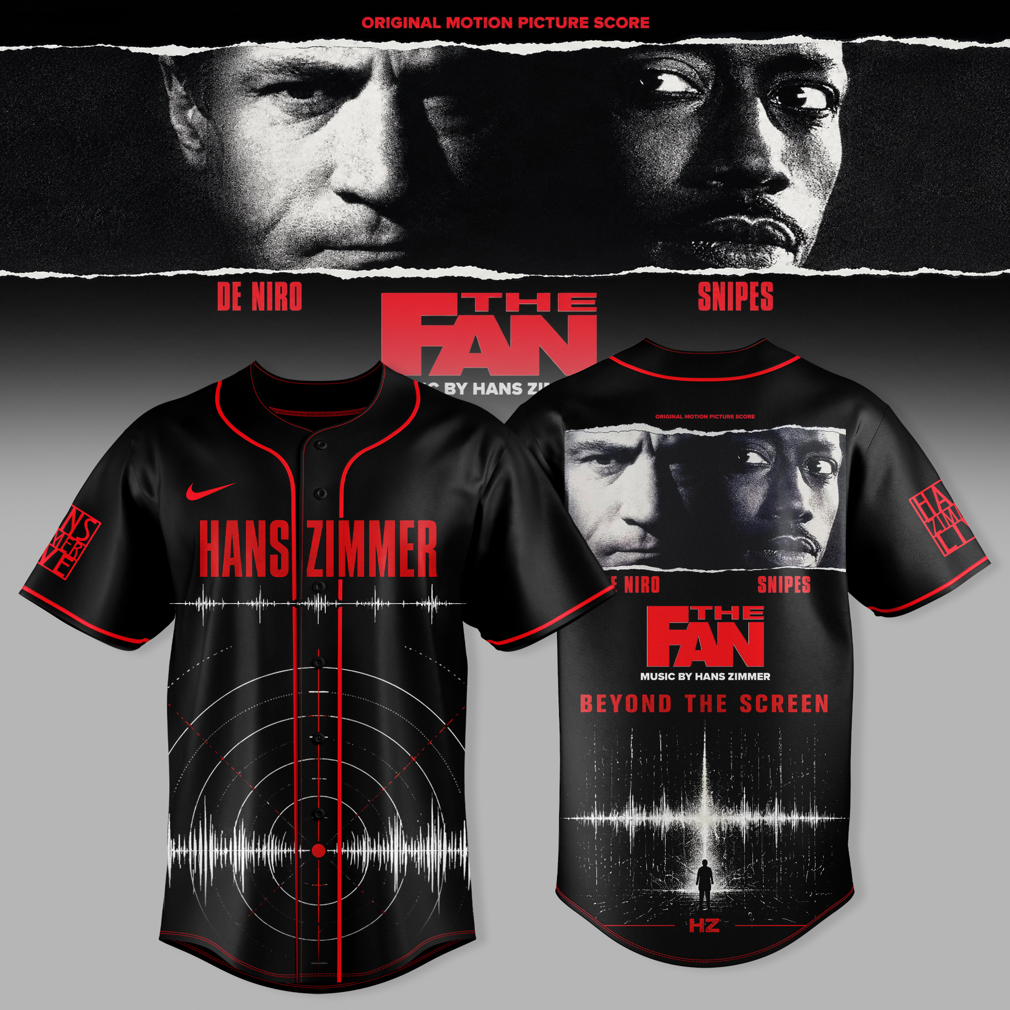 Hn Zmr Beyond The Screen 3D All Over Print Baseball Jersey Music Fan Apparel 1 - Unicasport Hn Zmr Beyond The Screen 3D All Over Print Baseball Jersey Music Fan Apparel