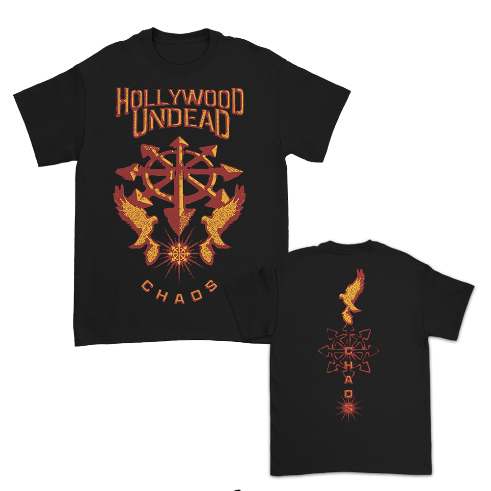 Hollywood Undead Merch Hollywood Undead Chaos TShirt Best Fathers Day Gifts