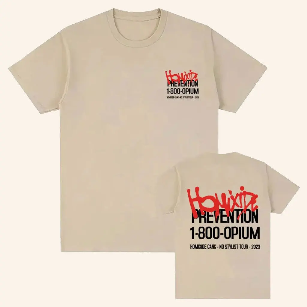 Homixide Gang Merch Homixide Gang 1800OPIUM TShirt Gifts For Friends