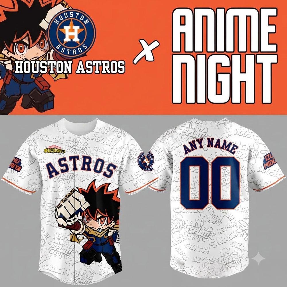 Houston Astros Anime Night 2026 Personalized Baseball Jersey Custom Fan Edition 1 - Unicasport Houston Astros Anime Night 2026 Personalized Baseball Jersey Custom Fan Edition