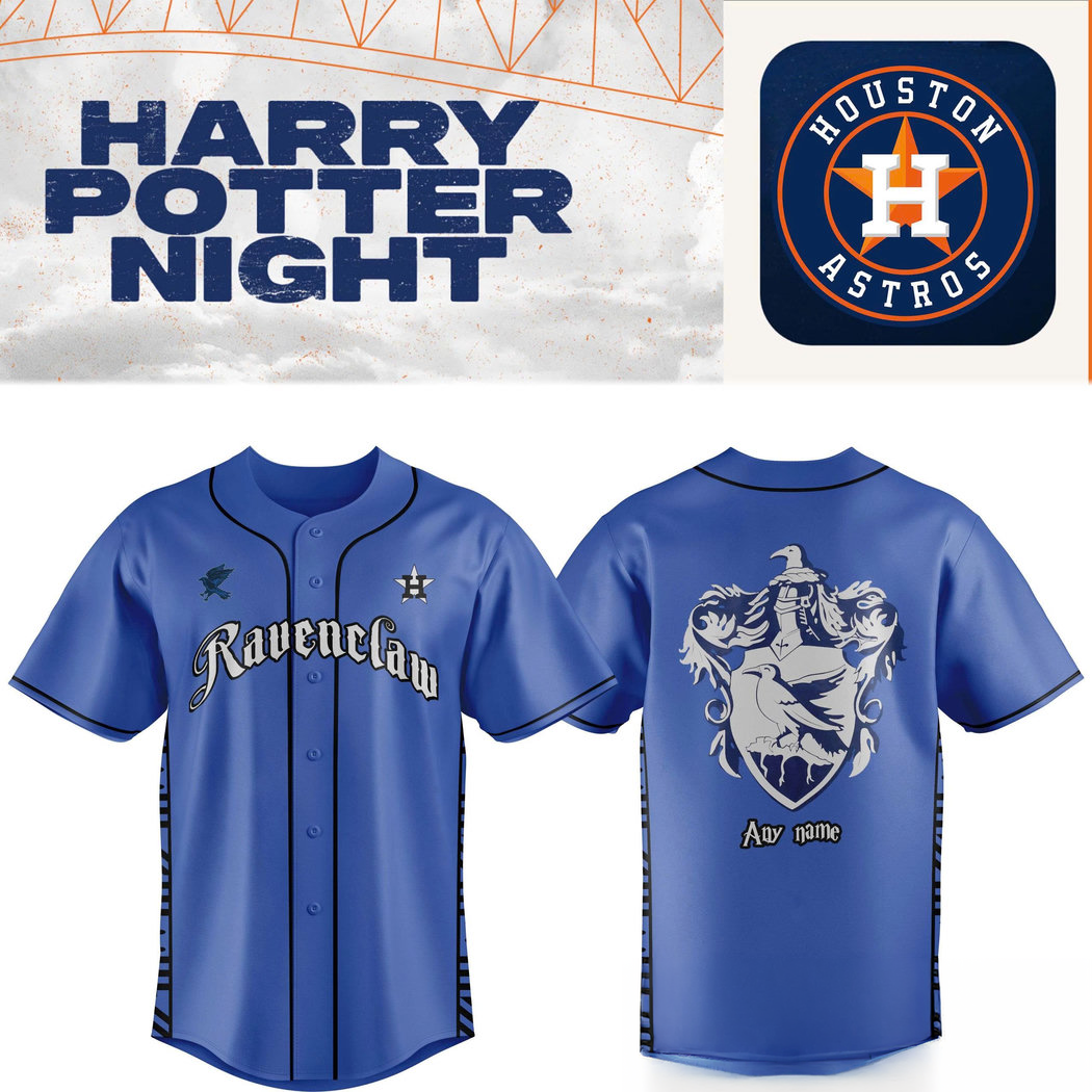 Houston Astros x Ravenclaw House Baseball Jersey Wizard House Baseball Fan Game Day Sports Apparel 1 - Unicasport Houston Astros x Ravenclaw House Baseball Jersey Wizard House Baseball Fan Game Day Sports Apparel