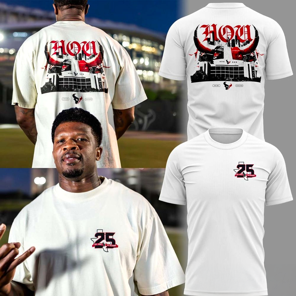 Houston Texans 25 Seasons 2026 Limited TShirt