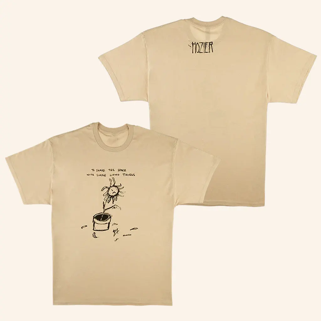 Hozier Merch Tour 2025 Simple Living Things TShirt Music Related Gifts For Guys