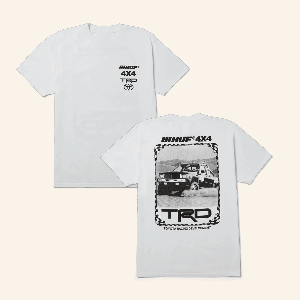 Huf Merch Huf X Toyota Trd Long Travel TShirt Gift Ideas For Husband