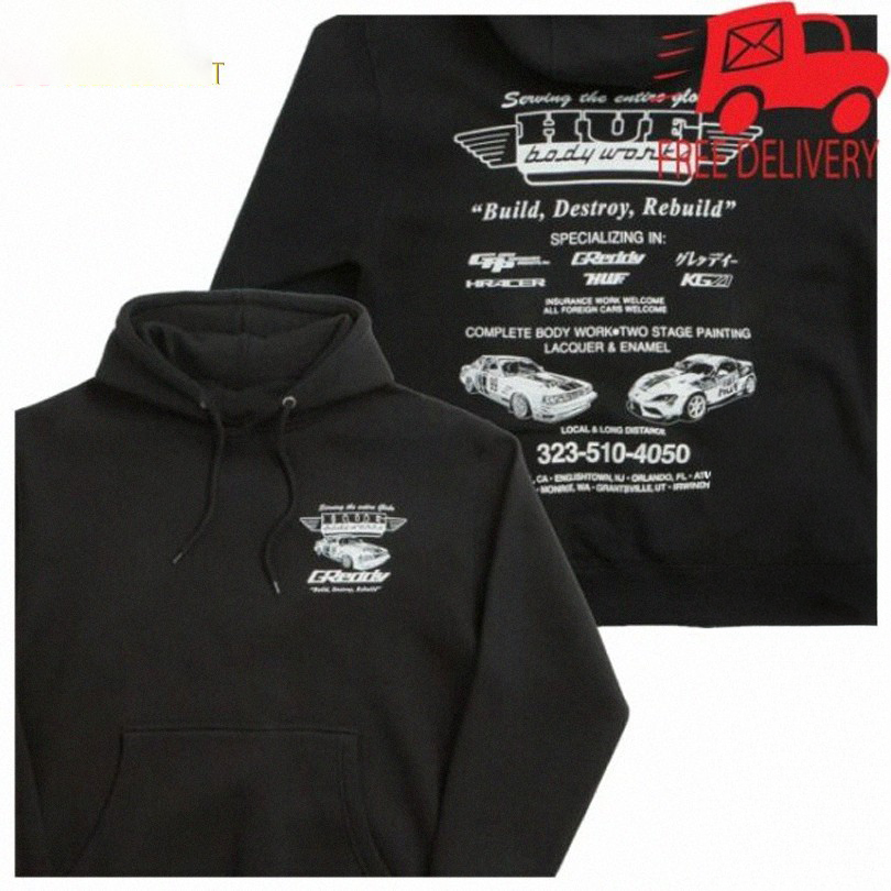 Huf X Greddy Body Works TShirts