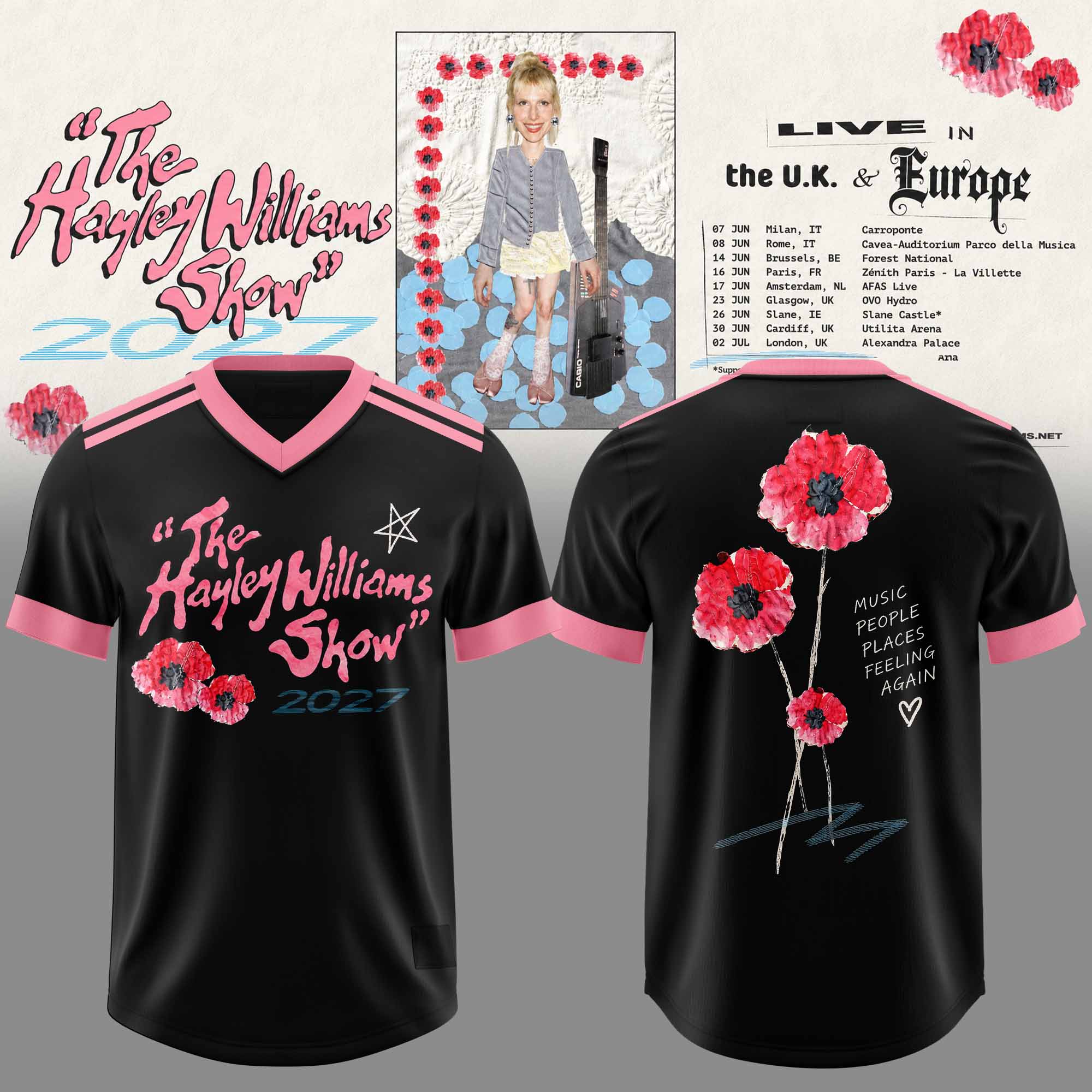 Hyl Wllms UK Europe Tour 2027 Football Jersey Premium Graphic Design 2 - Unicasport Hyl Wllms UK Europe Tour 2027 Football Jersey Premium Graphic Design
