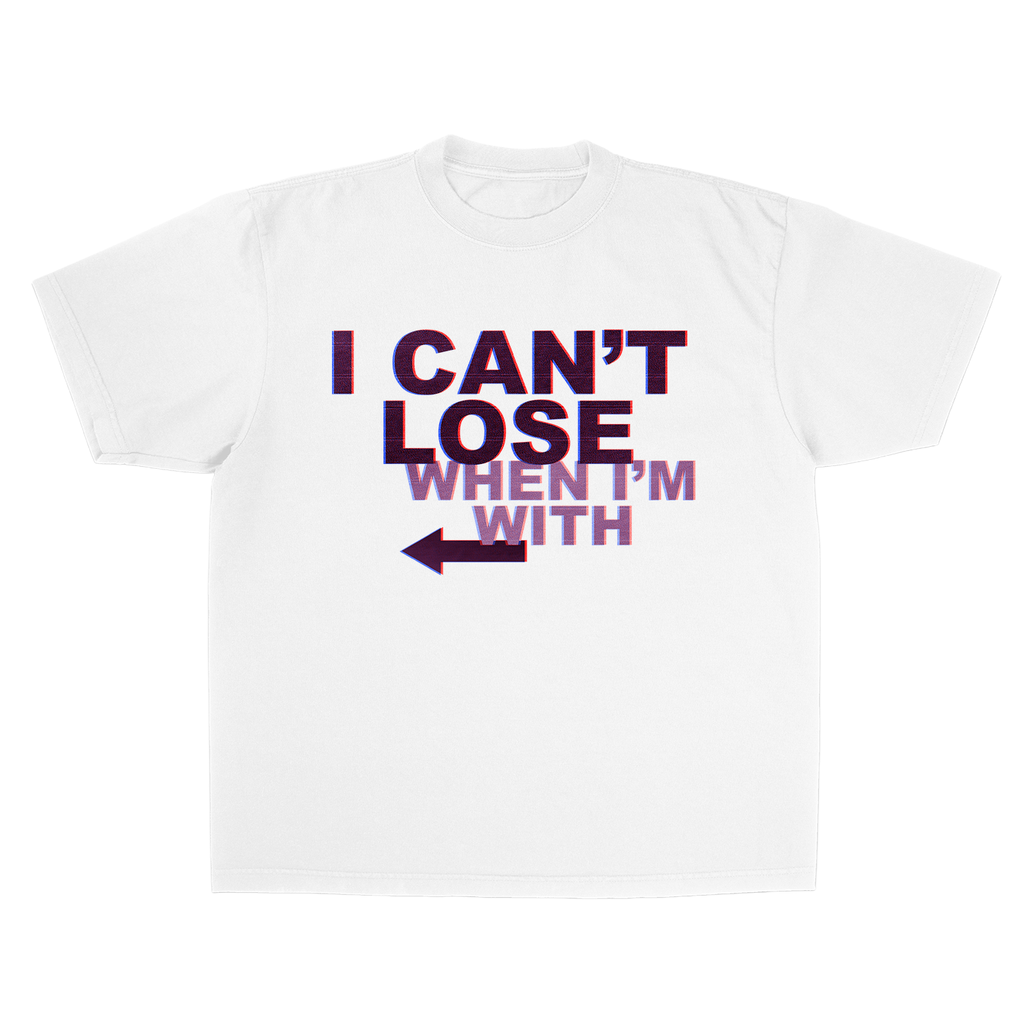 I Can't Lose Arrow Tee - Left
