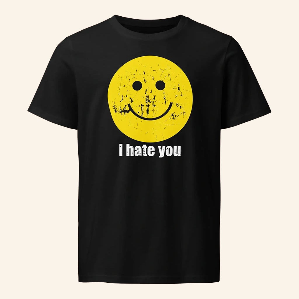 I Hate You Smiley Face Shirt Harry Styles Merch Gifts For Friends