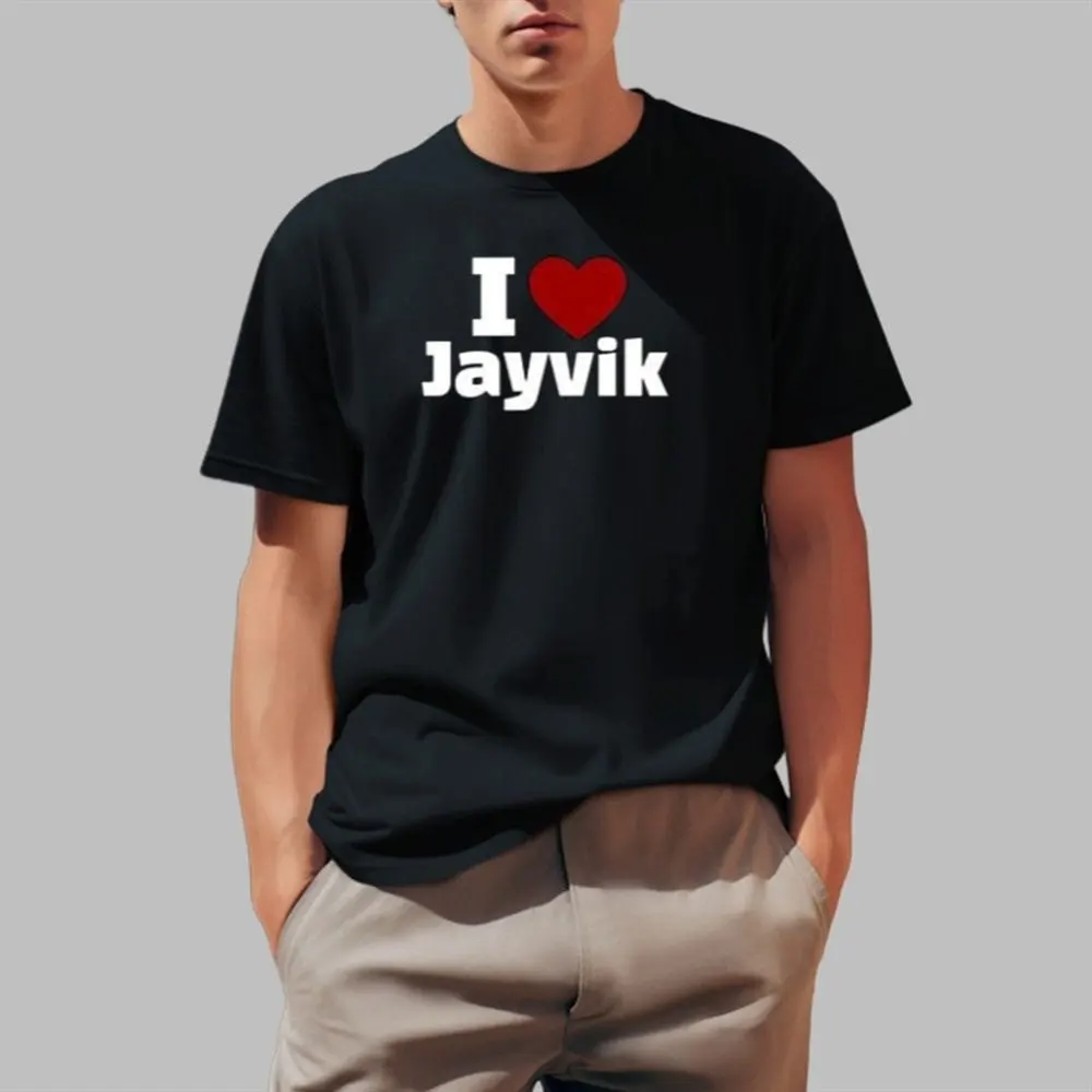I Love Jayvik Shirt Gift Idea for Boyfriend