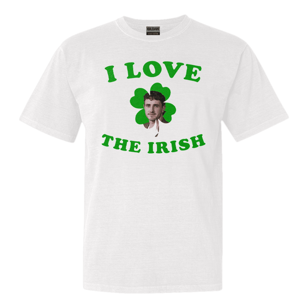 I Love The Irish Shirt Paul Mescal Patricks Day TShirt Gifts For Fan