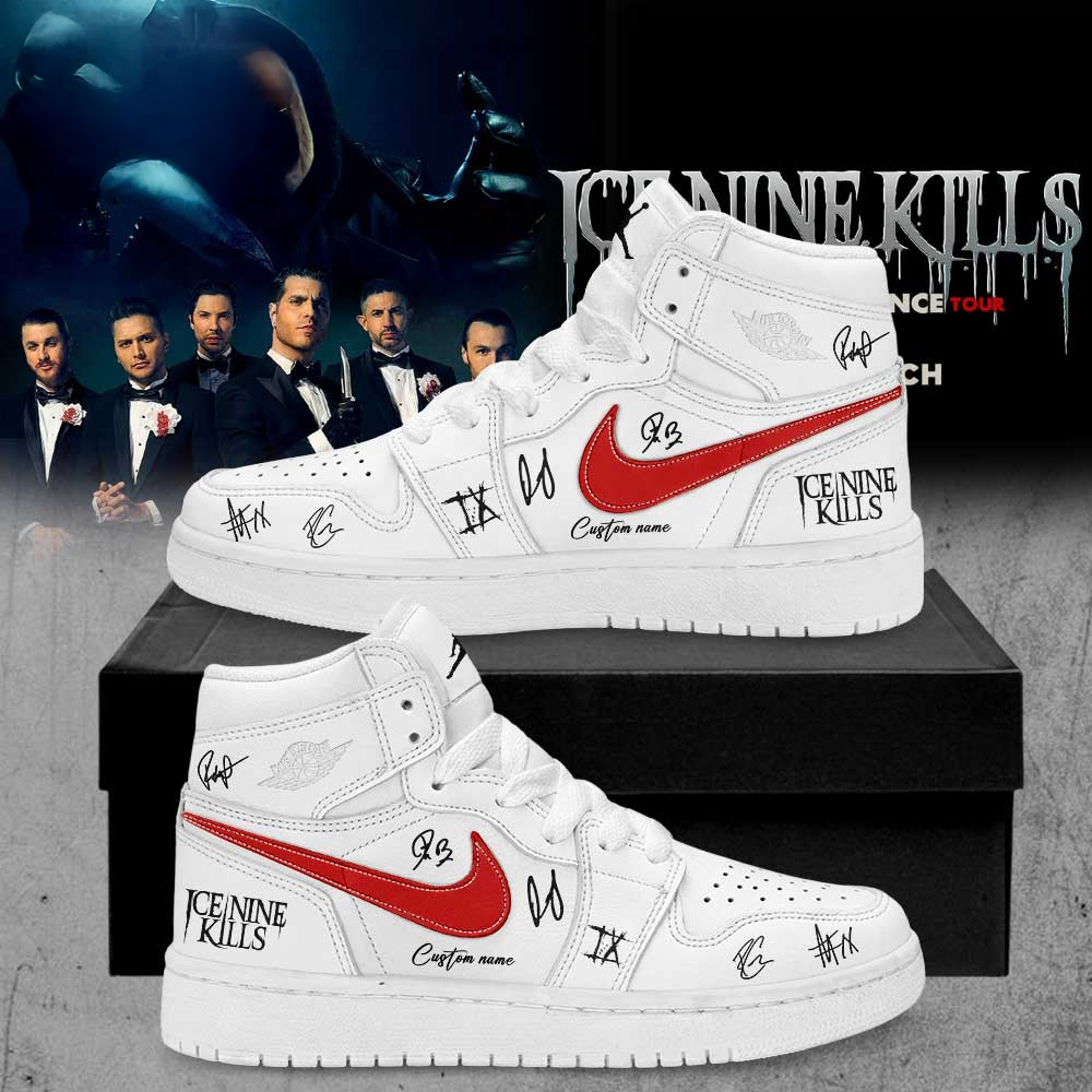 Ice Nine Kills March In Silence Tour 2026 Limited Edition JD Sports Shoes