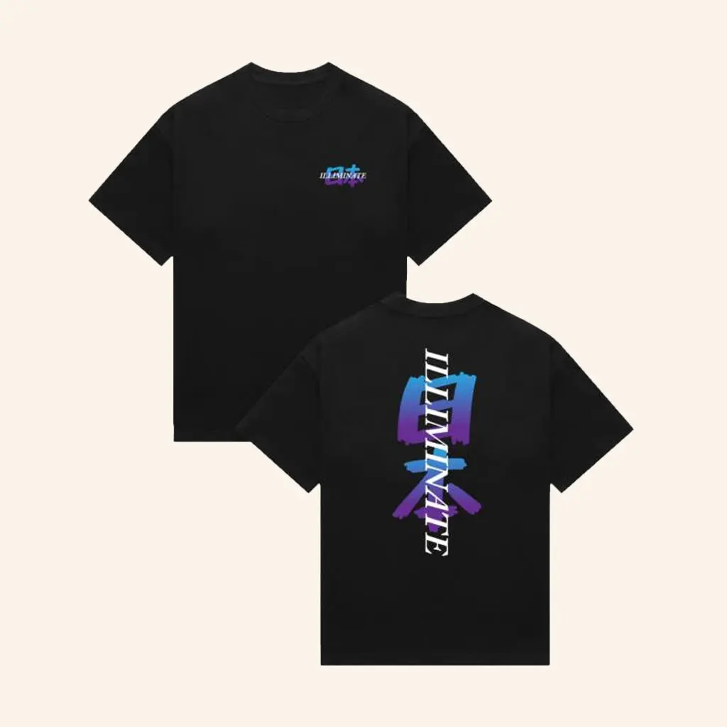 Illiminate Merch Black Japan TShirt Birthday Gift Ideas For Dad