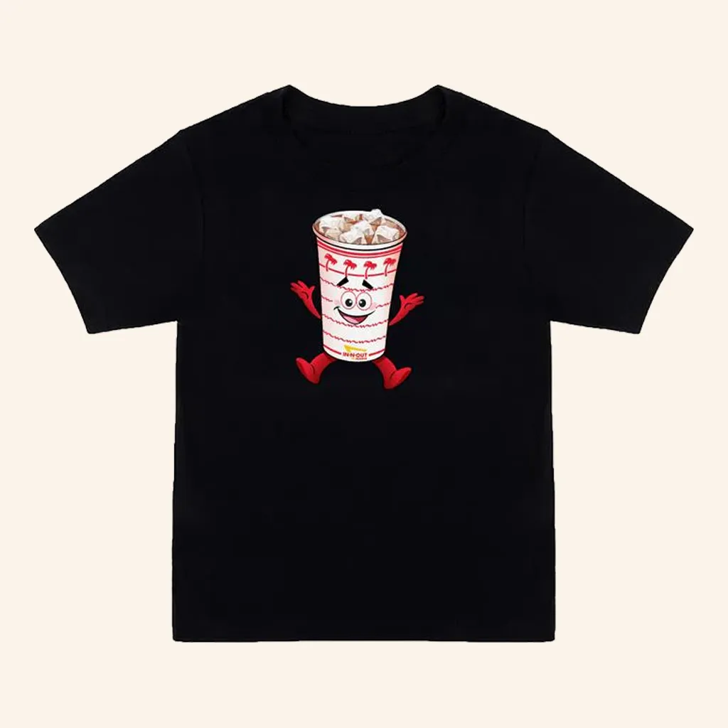 In N Out Merch Drink Cup Cartoon TShirt Funny Christmas Gifts For Son