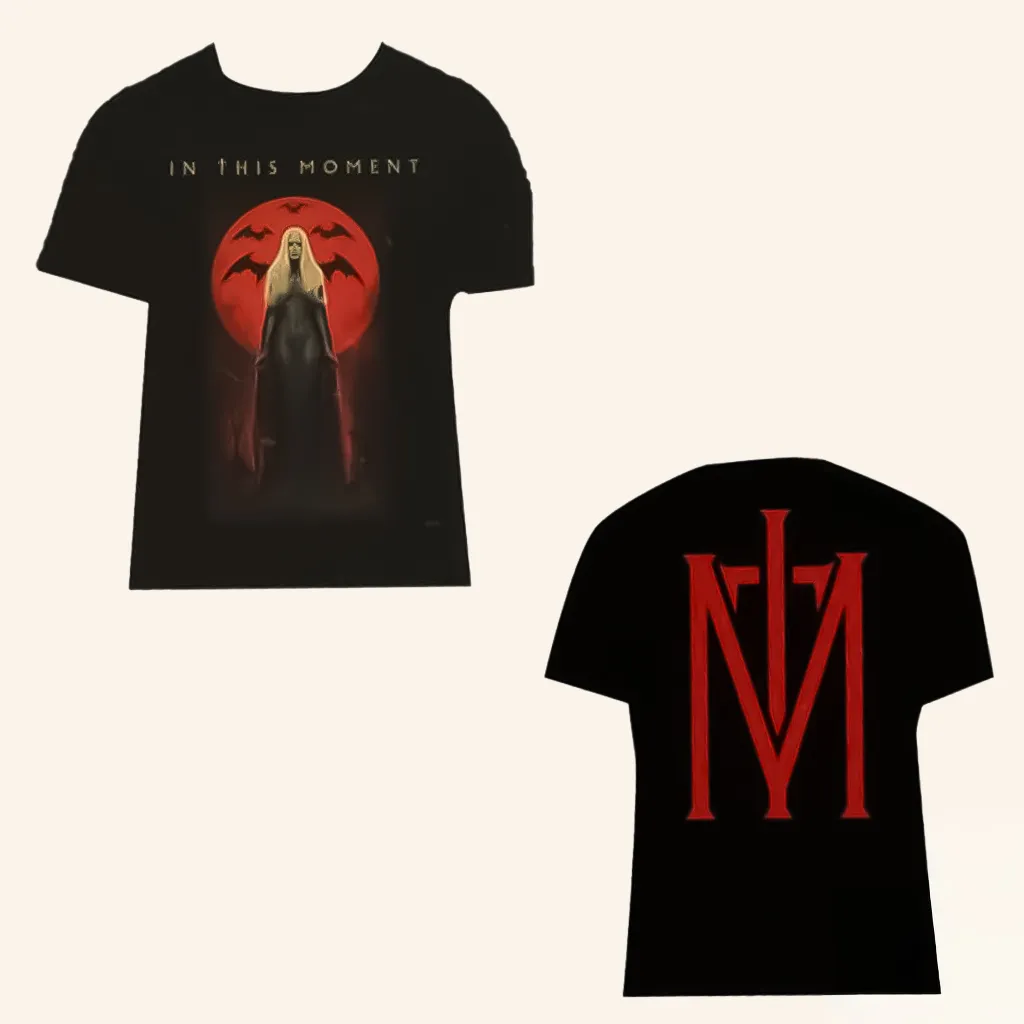 In This Moment Merch Batty Night TShirt Christmas Gift Ideas For Girlfriend