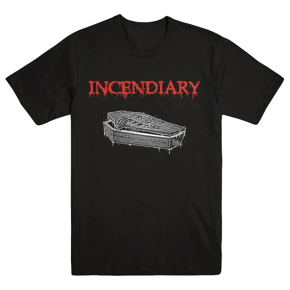 Incendiary Merch Metal Coffin Shirt Incendiary Shirt FatherS Day Gifts For Metal Music Lovers