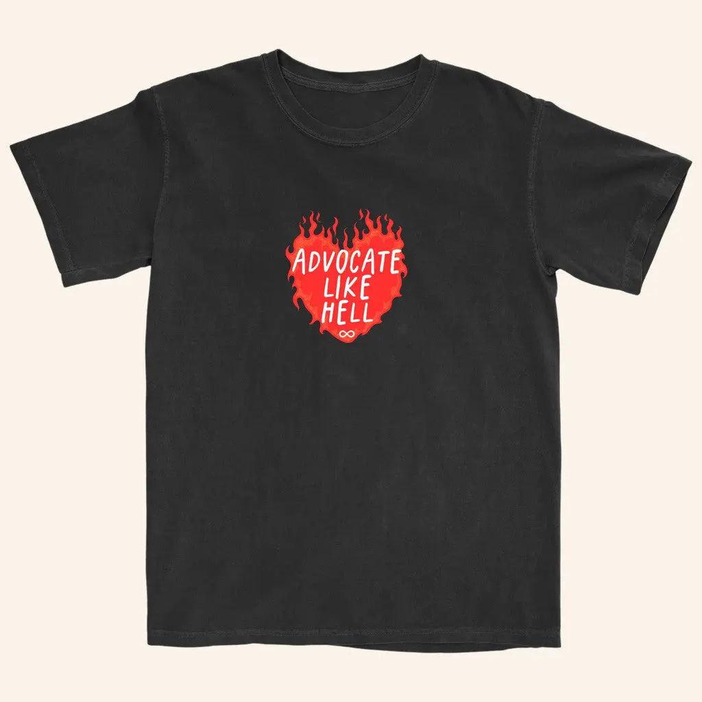 Inclusive Neuroverse Merch Advocate Like Hell TShirt Gifts For Besties