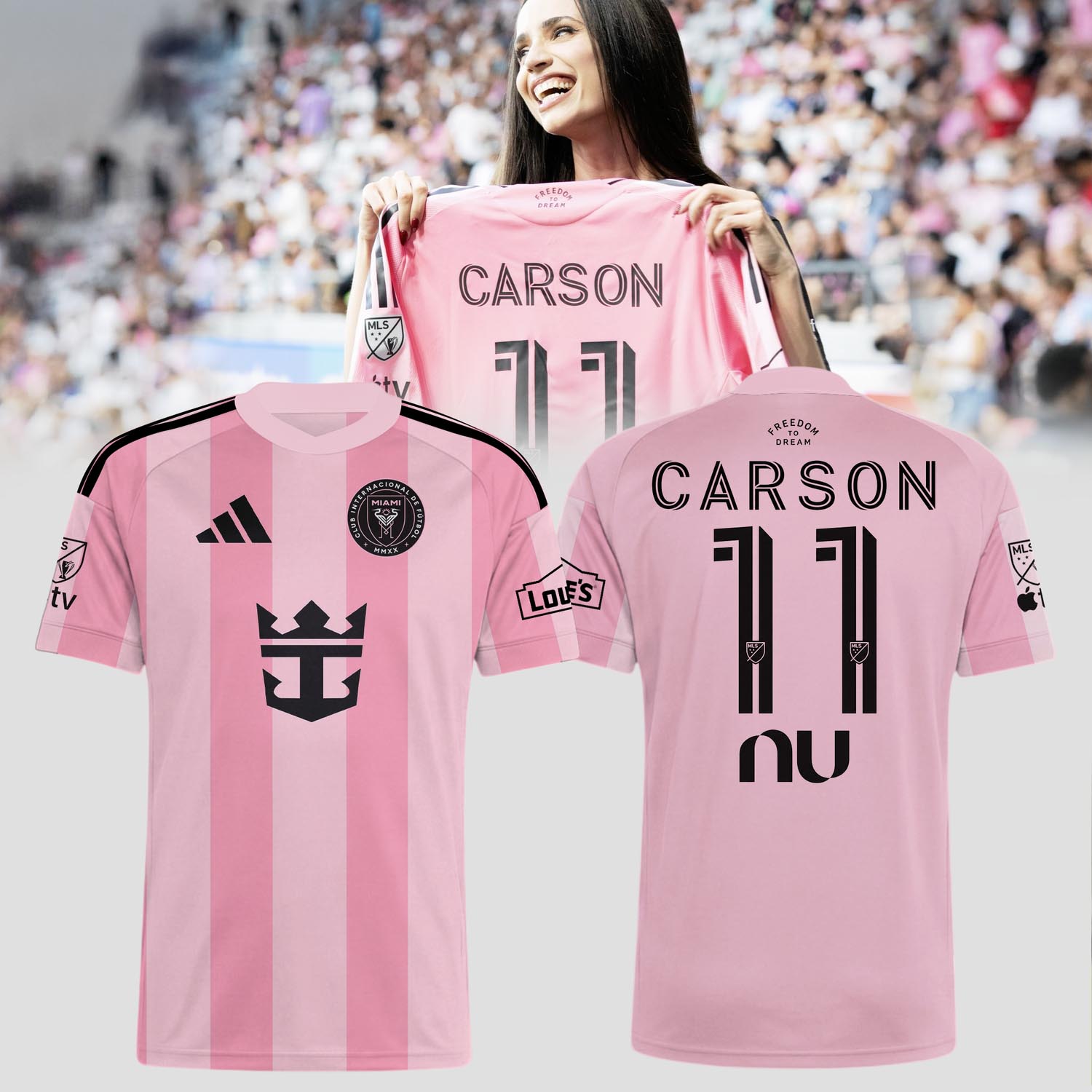 Inter Miami CF Carson Limited Edition Football Jersey Soccer Team Supporter Fan Apparel 2 - Unicasport Inter Miami CF Carson Limited Edition Football Jersey Soccer Team Supporter Fan Apparel