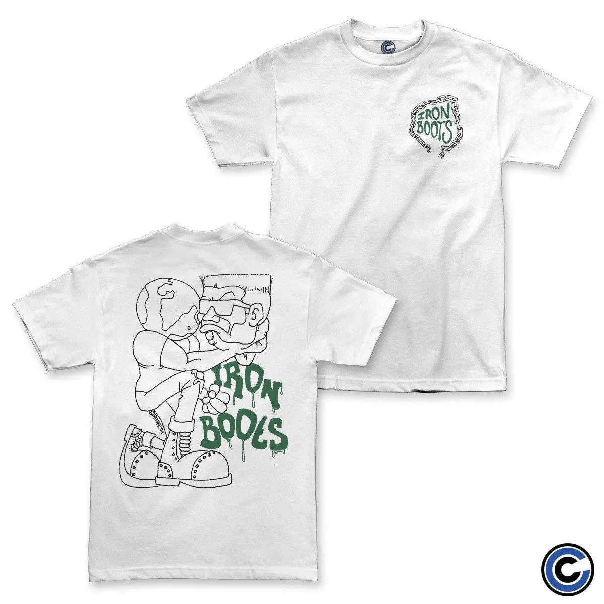 Iron Boots Merch World Head Shirt Iron Boots Shirt