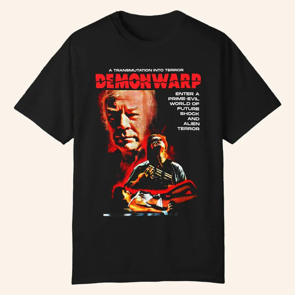 Iron Fortress Records Merch Demonwarp Horror Movie Shirt Gifts For Dad