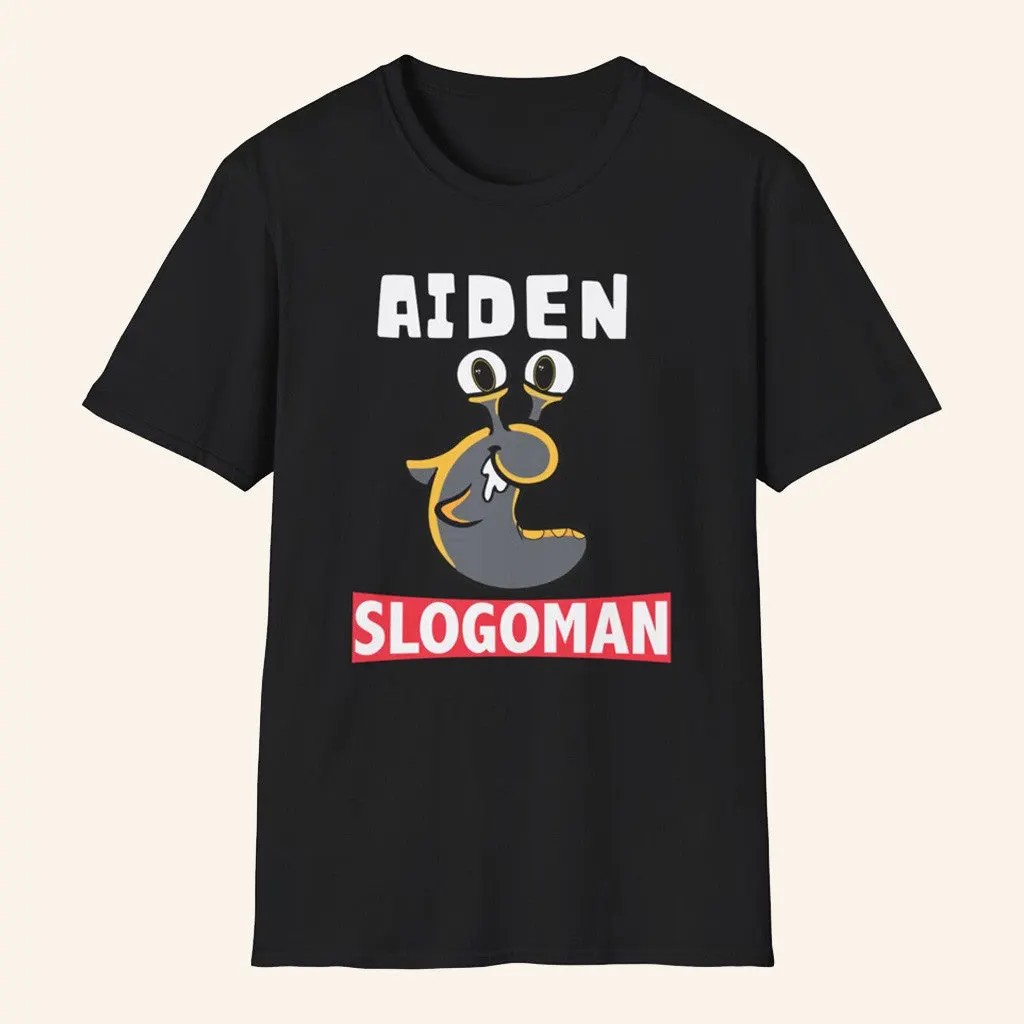 Ironmouse Merch Aiden Slogoman TShirt Gifts For Friends