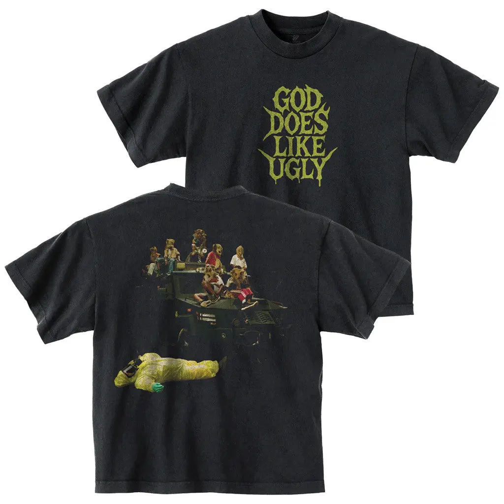 JID Merch Tactical Truck Shirt God Does Like Ugly TShirt Gifts For Music Fans