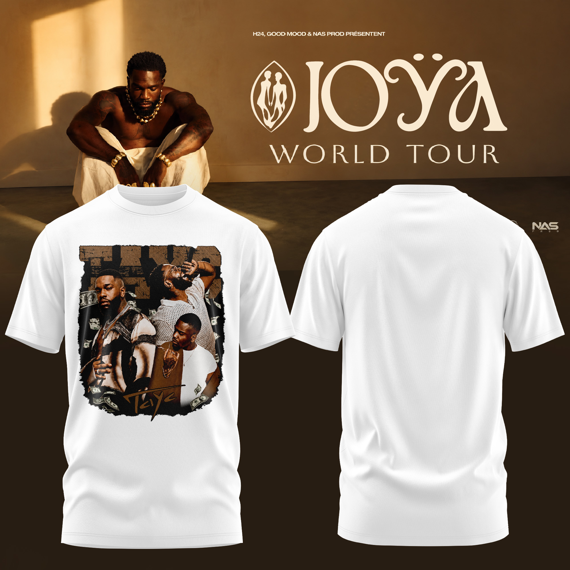 JOYA World Tour 2026 Official Concert Graphic T Shirt
