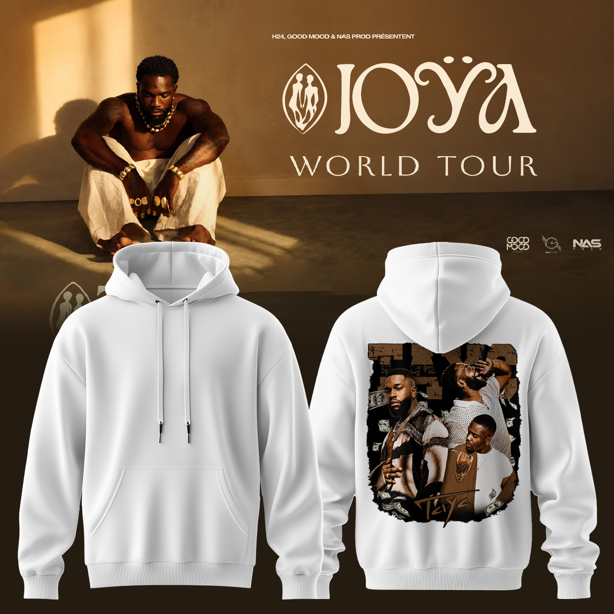 JOYA World Tour Collector Merchandise Hoodie Collection