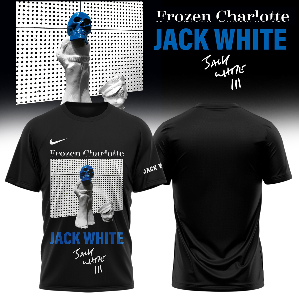 Jack White Frozen Charlotte Collector Fan Graphic T Shirt