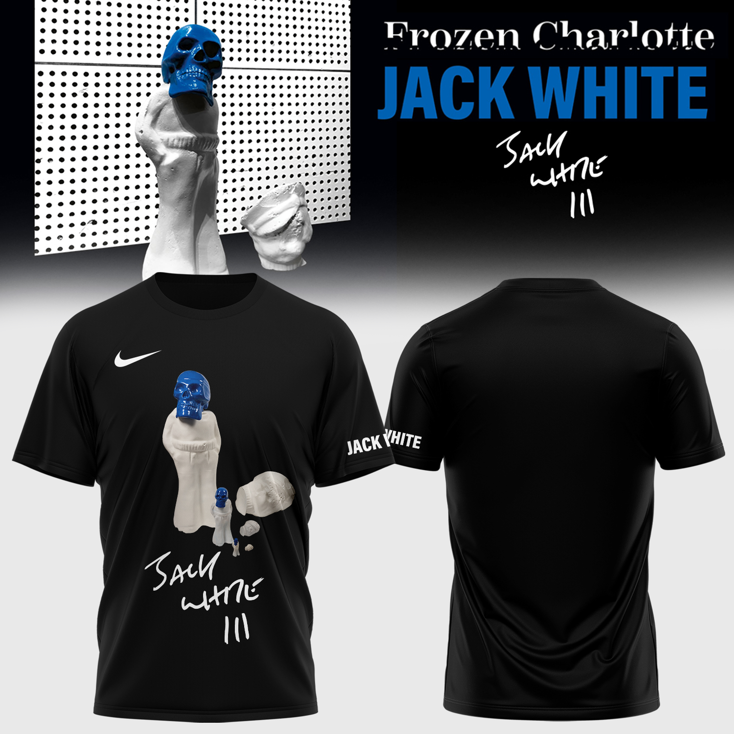 Jack White Frozen Charlotte Premium Fan Graphic Tee