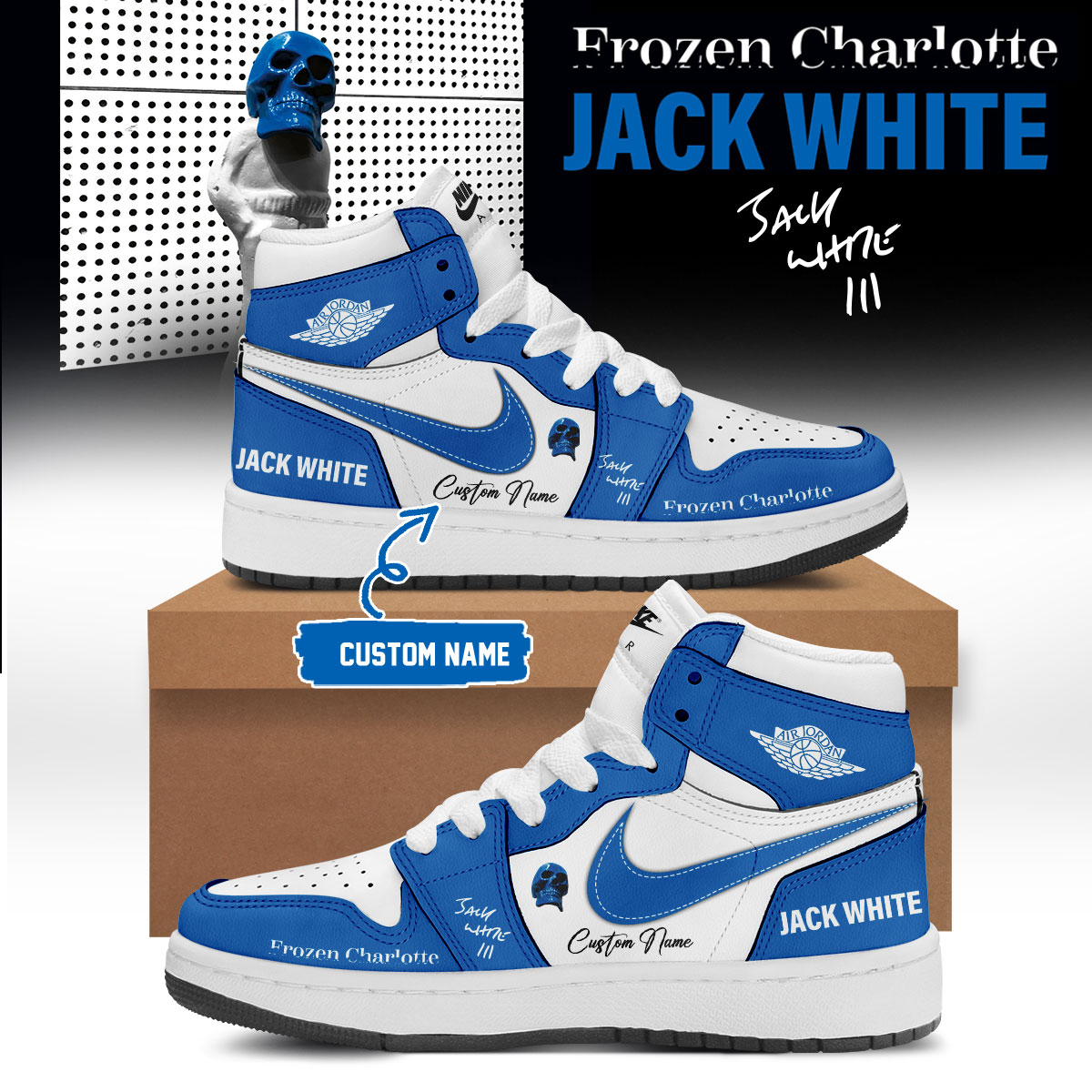 Jack White Frozen Charlotte Premium Signature Sneakers Collection