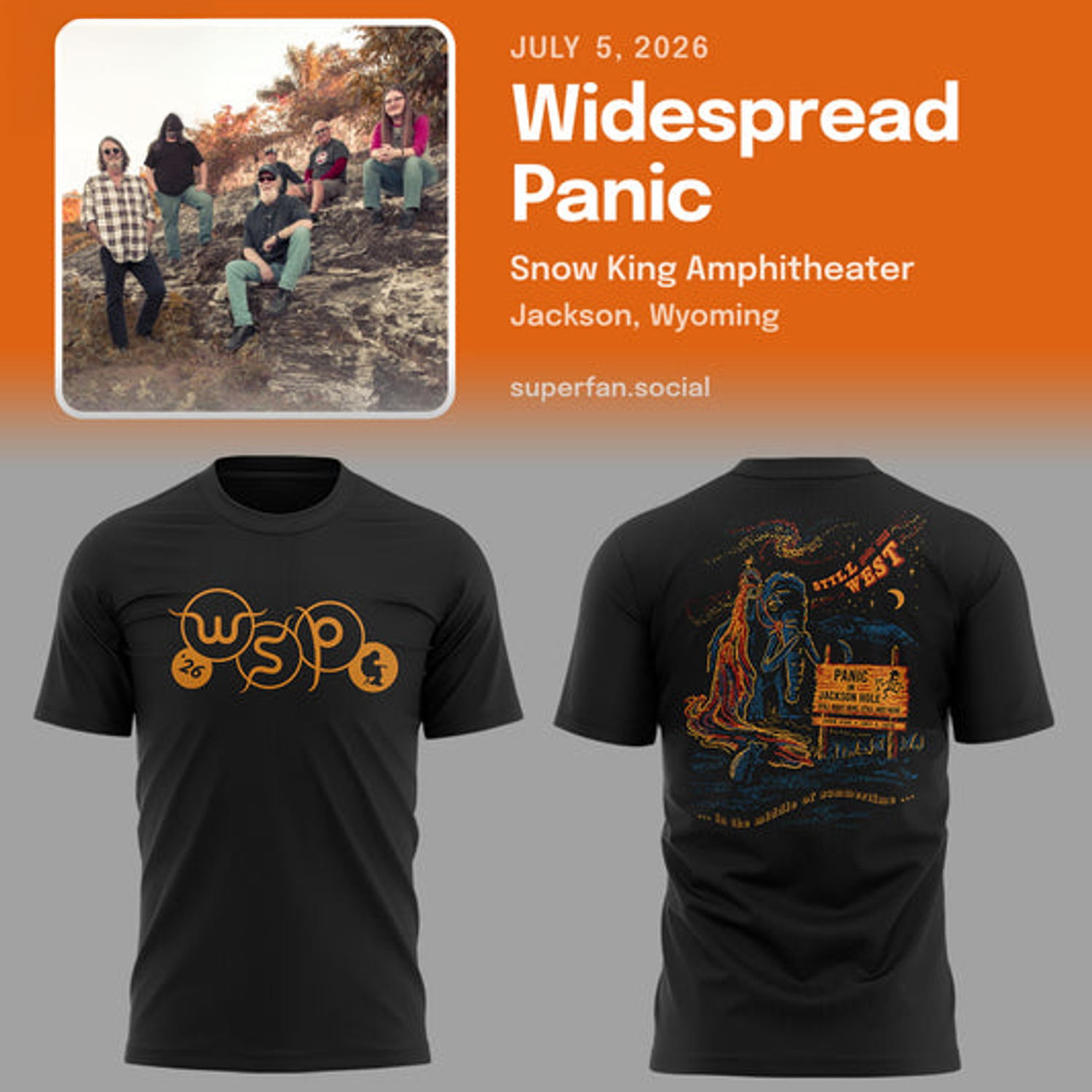 Jackson Hole 2026 Limited Edition Graphic T Shirt