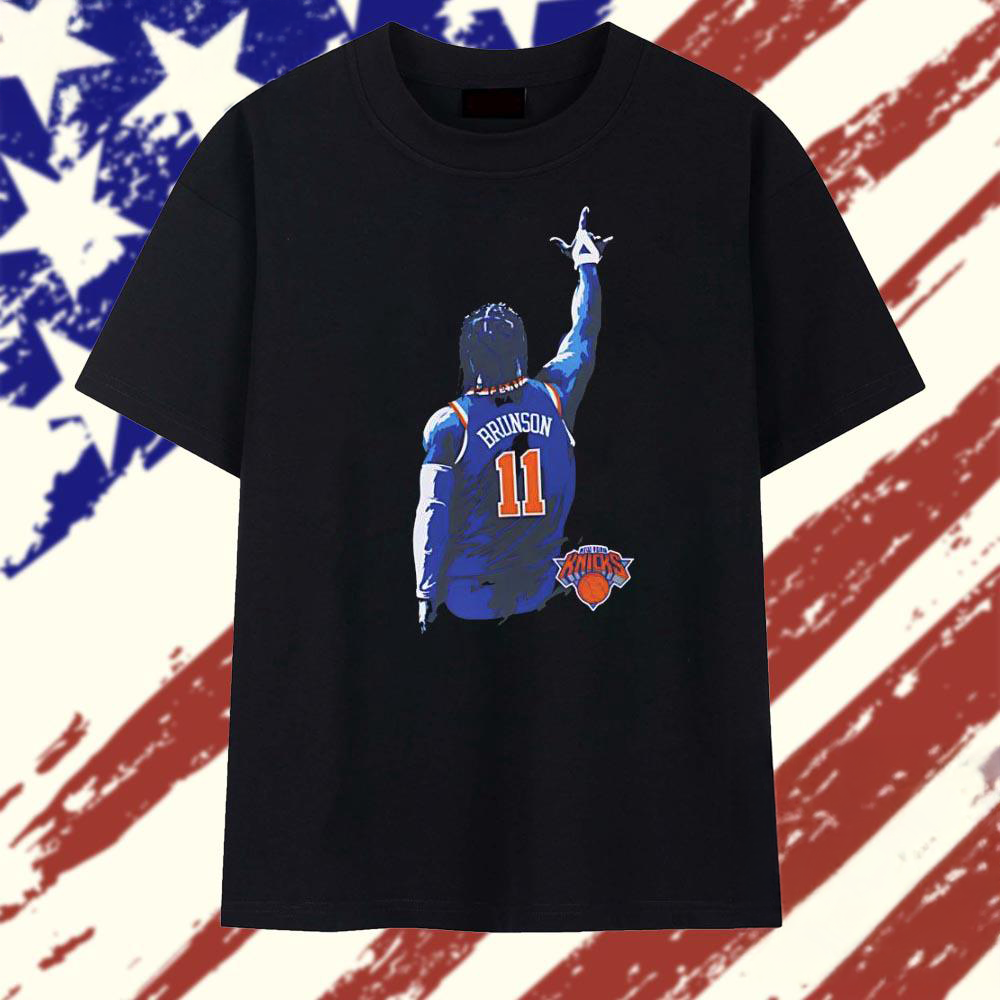 Jalen Brunson New York Knicks Basketball Graphic T Shirt