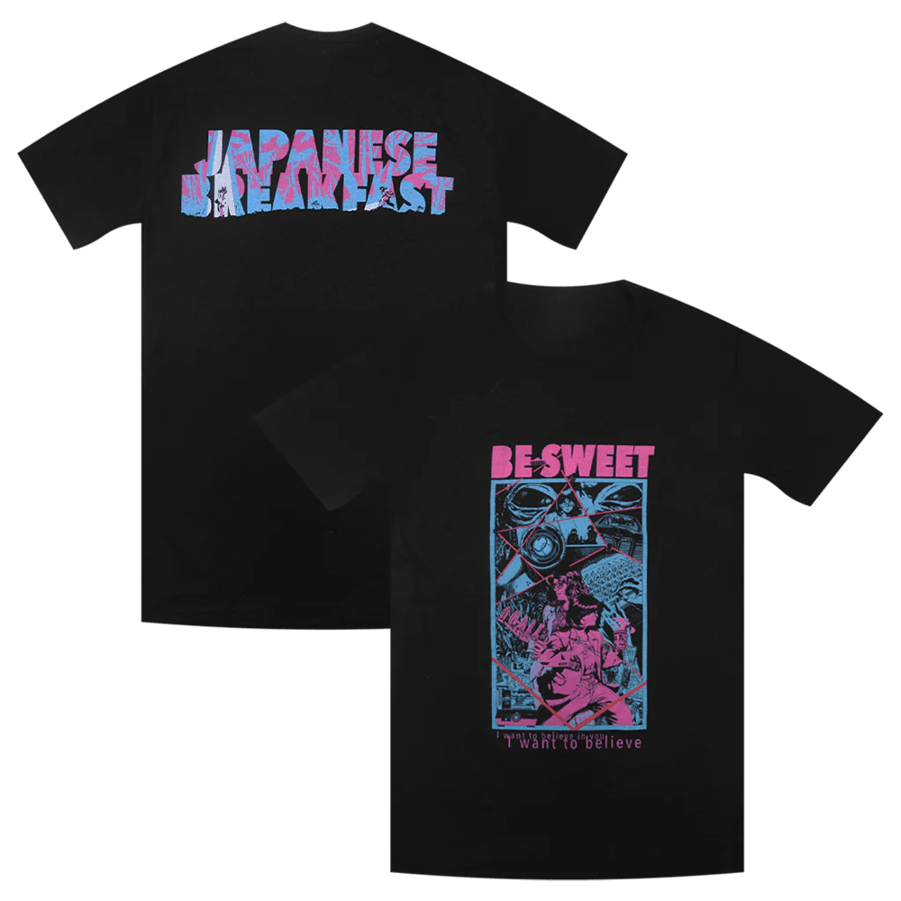 Japanese Breakfast Merch Japanese Breakfast Be Sweet Black TShirt Perfect Fathers Day Gifts