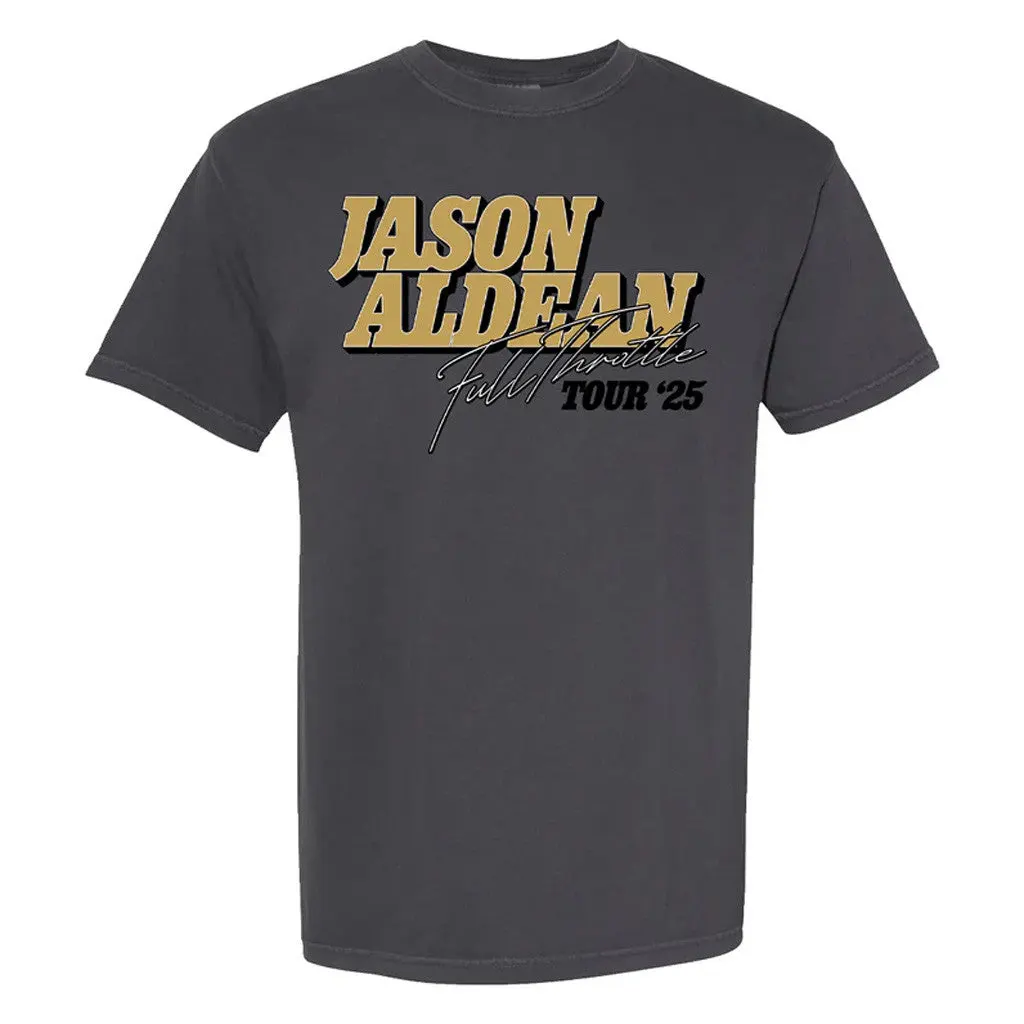 Jason Aldean Merch Tour 2025 Full Throttle Tour Racing TShirt Gifts For Dad