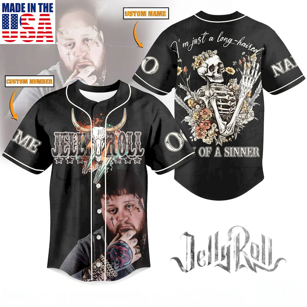 Jelly Roll Essential Urban Fashion Baseball Jersey