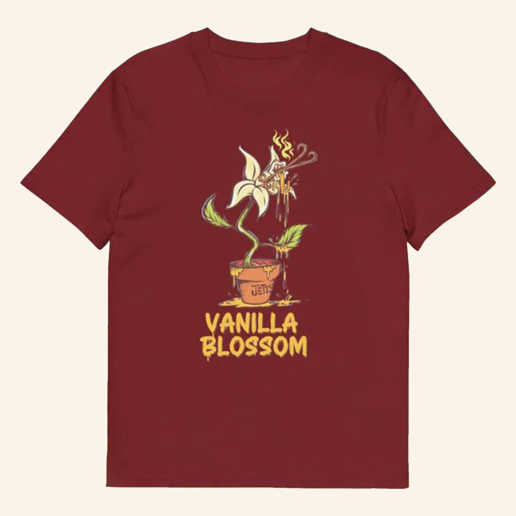 Jetty Extracts Merch High Thc Vanilla Blossom Organic TShirt Gifts For Friends
