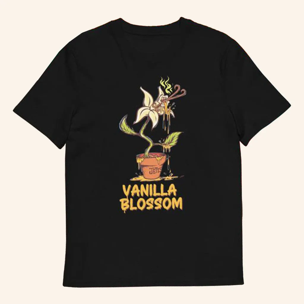 Jetty Extracts Merch High Thc Vanilla Blossom Organic TShirt Son Gifts