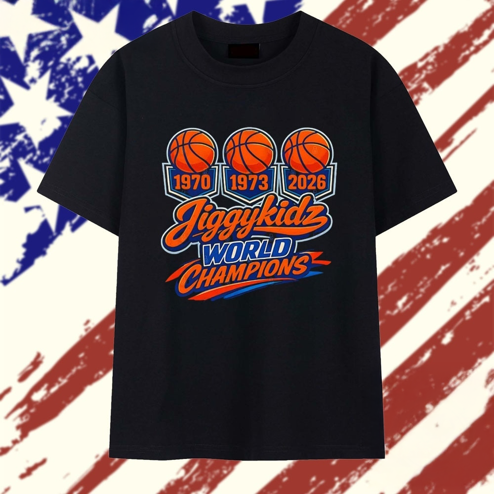 Jiggykidz World Champions 1970 1973 2026 Graphic T Shirt