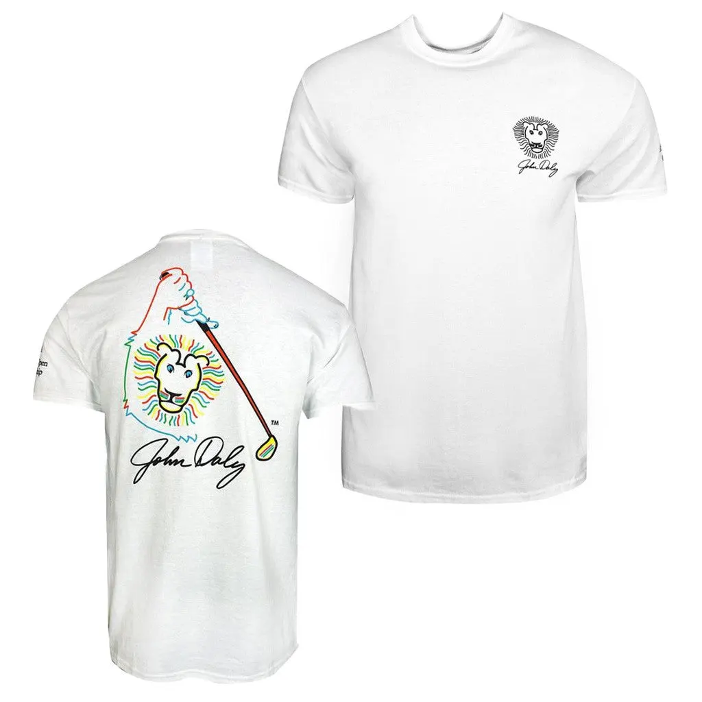 John Daly Merch John Daly Lion TShirt Gifts For Golf Lovers
