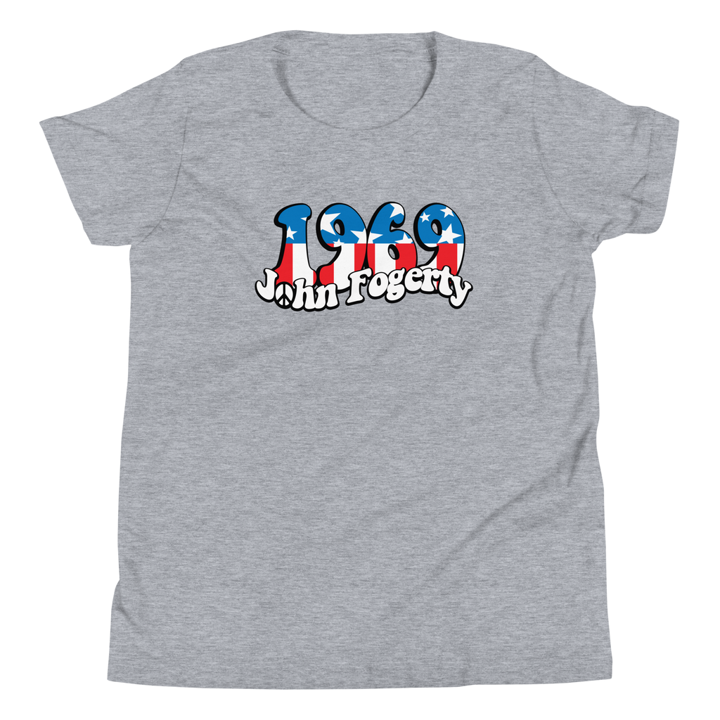 John Fogerty America Youth Graphic Tee, Creedence Clearwater Revival Merch