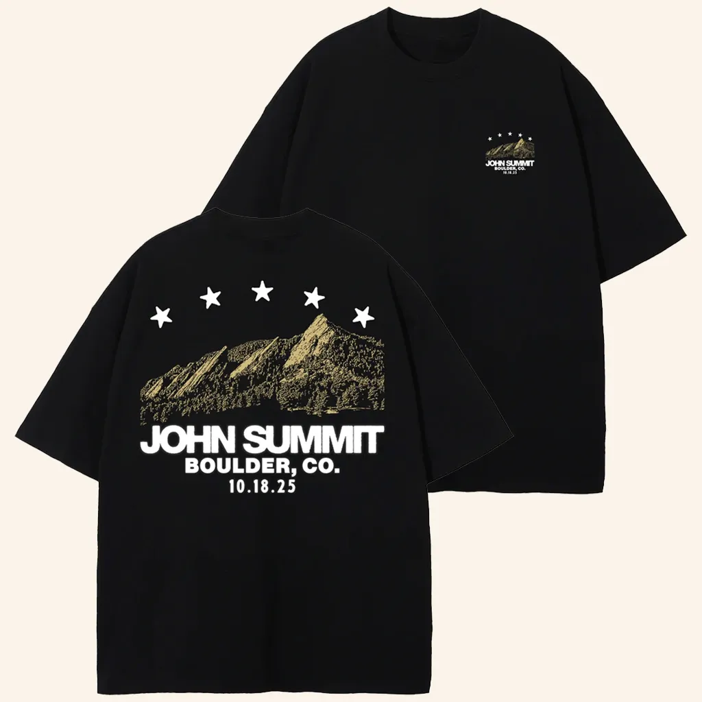 John Summit Boulder Merch John Summit Boulder TShirt Gifts For Dudes
