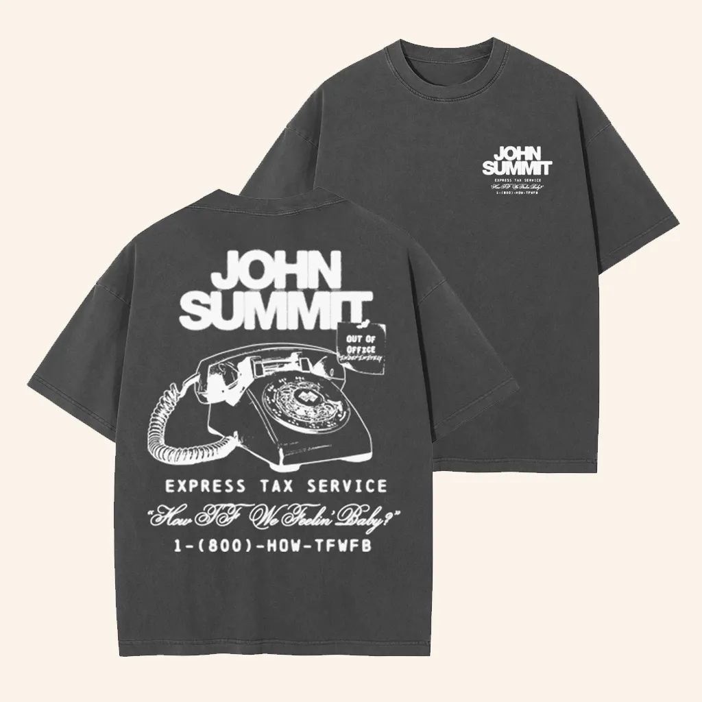 John Summit Merch John Summit Express Tax Services TShirt Presents For DJ Lovers