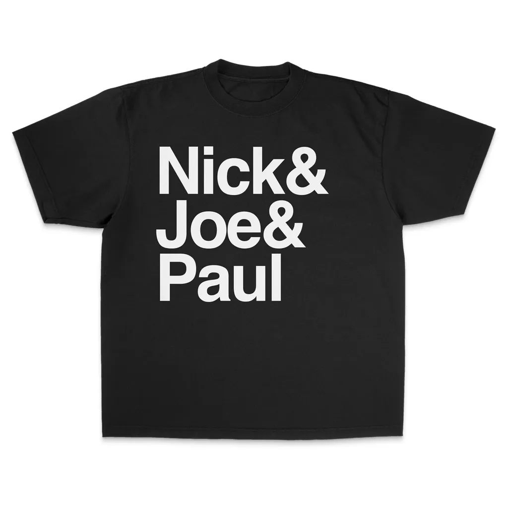 Jonas Brothers Tour Merch 2025 Nick And Joe And Paul TShirt Birthday Gift For Dad