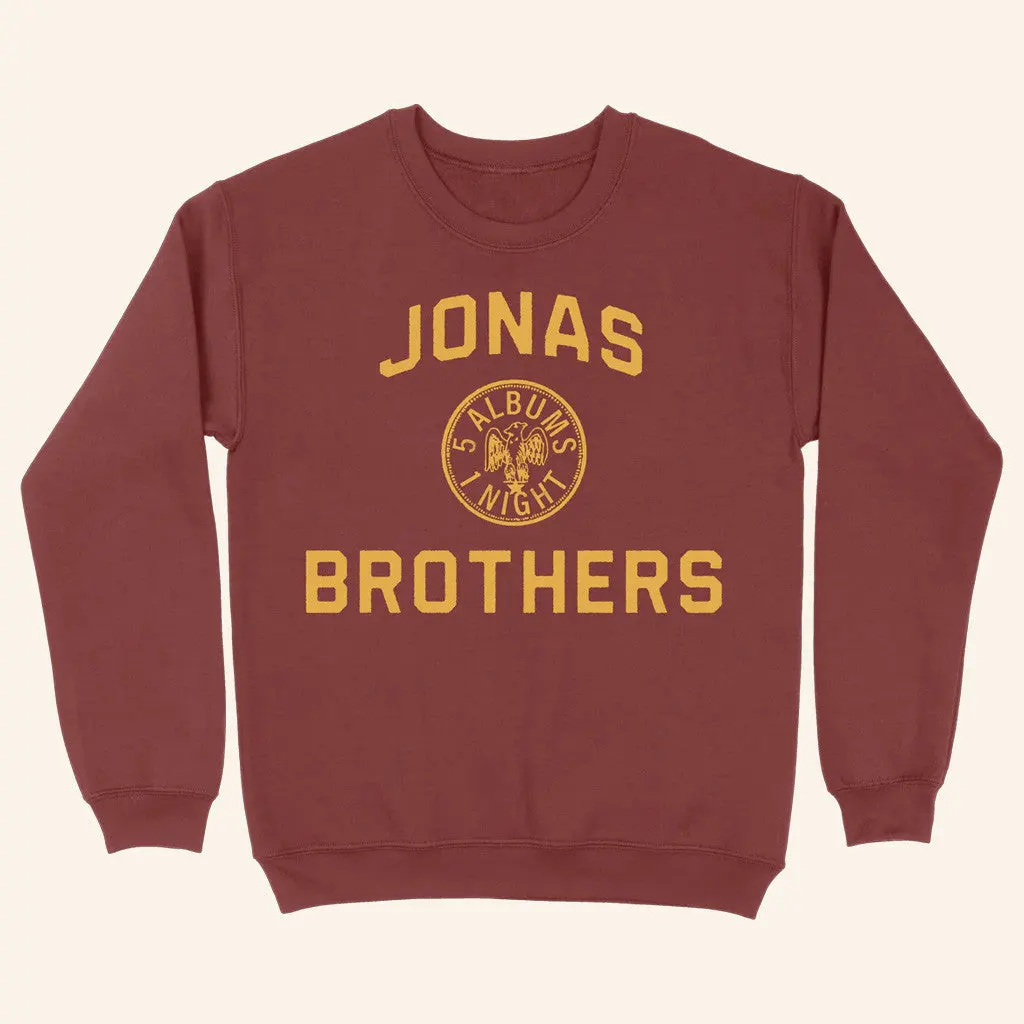 Jonas Brothers Tour Merch Emblem Sweatshirt Gifts For Husband
