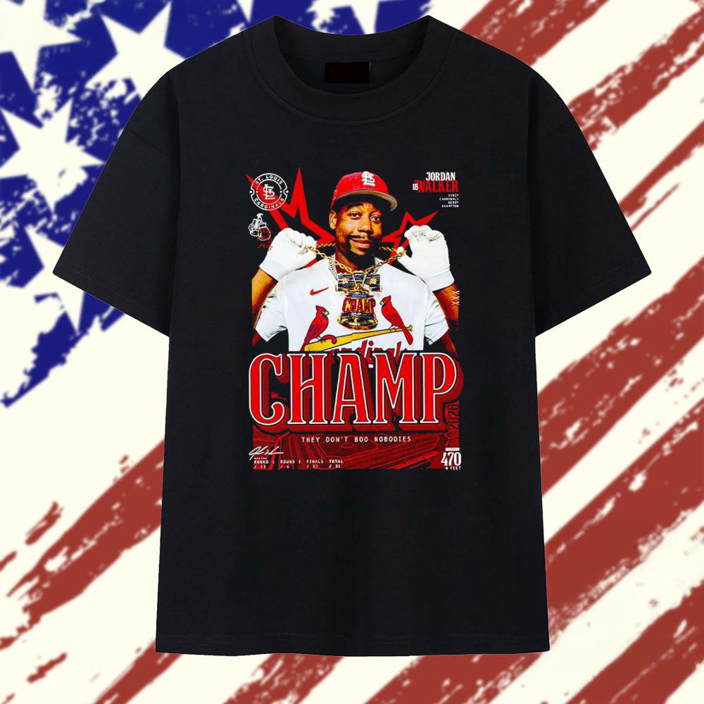 Jordan Walker St Louis Cardinals Home Run Derby 2026 T Shirt